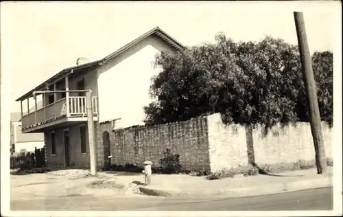 Foto Ak Monterey Kalifornien USA, Blick auf ein Wohnhaus