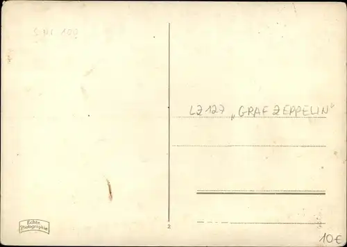 Ak Luftschiff LZ 127 Graf Zeppelin nach der Landung