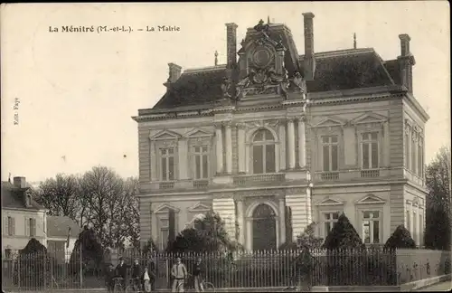 Ak La Menitre Maine et Loire, La Mairie