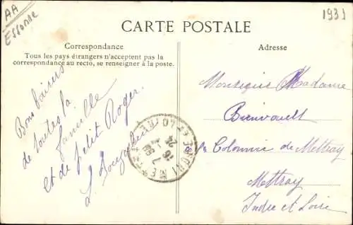 Ak Courances Essonne, Parc du Chateau
