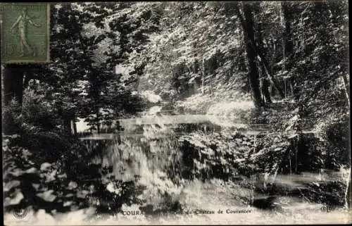 Ak Courances Essonne, Parc du Chateau