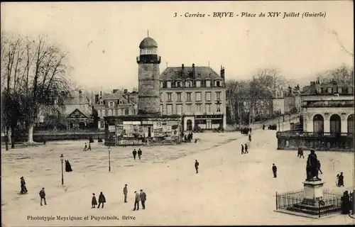 Ak Brive Corrèze, Place du XIV Juillet