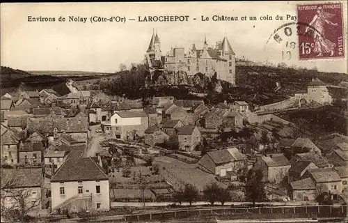 Ak La Rochepot Cote d'Or, Le Chateau