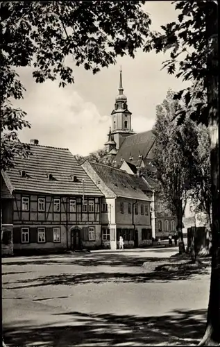 Ak Oederan Sachsen, Unterstadt, Kirche