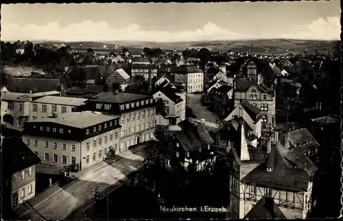 Ak Neukirchen im Erzgebirge, Teilansicht