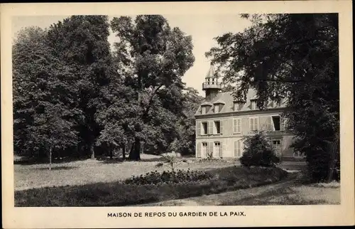 Ak Sevran Seine Saint Denis, Maison de Repos du Gardien de la Paix, Teilansicht