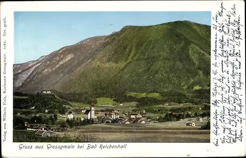 Ak Großgmain in Salzburg, Panorama