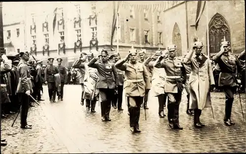 Foto Ak Militärparade, Prinz Rupprecht von Bayern