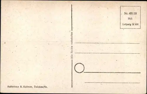 Ak Plauen im Vogtland, Bahnhofstraße