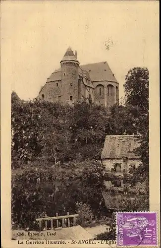 Ak Saint Angel Correze, L'Eglise