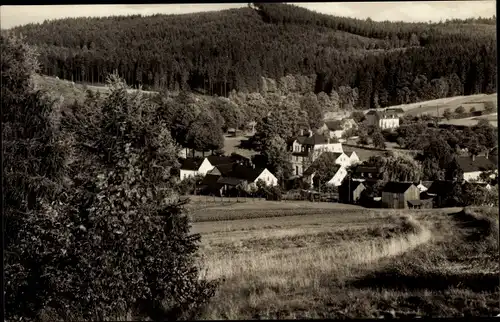 Ak Hohendorf Bad Brambach im Vogtland, Teilansicht, Wald