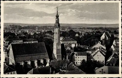 Ak Zittau in Sachsen, Blick von der Johanniskirche