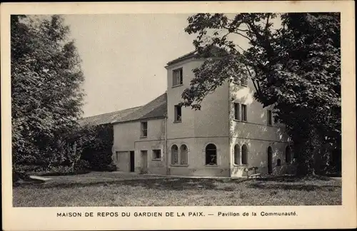 Ak Sevran Seine Saint Denis, Maison de Repos du Gardien de la Paix, Pavillon de la Communaute