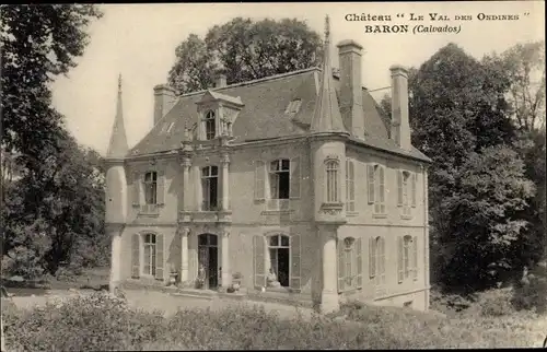Ak Baron sur Odon Calvados, Chateau Le Val des Ondines
