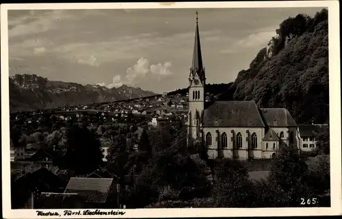 Ak Vaduz Liechtenstein, Kirche