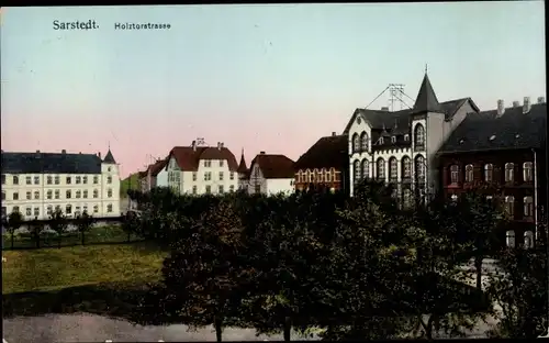 Leuchtfenster Ak Sarstedt Niedersachsen, Hoztorstraße