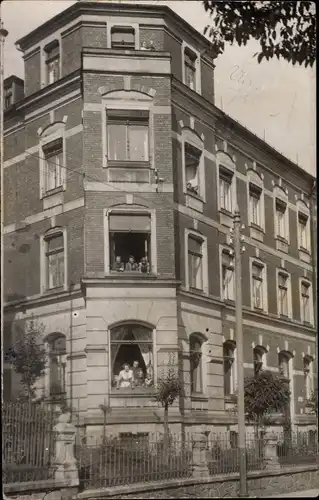 Foto Ak Auerbach im Vogtland, Wohnhaus, Friedrichstraße