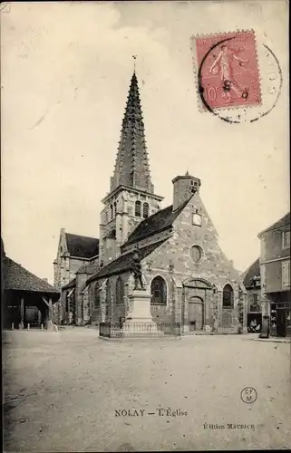 Ak Nolay Côte-d´Or, L'Eglise