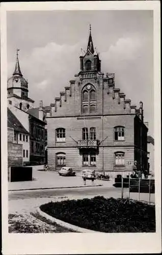 Ak Alsleben an der Saale, Rathaus