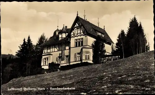 Ak Stolberg Südharz, Handwerkerheim