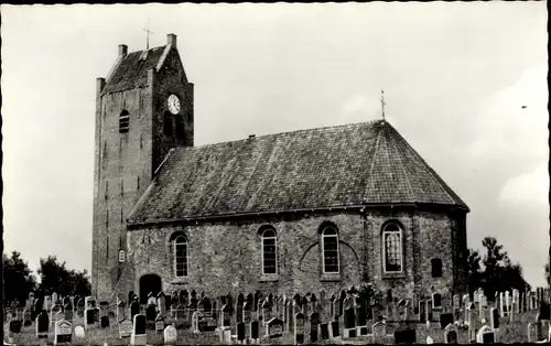 Ak Oenkerk Friesland Niederlande, N. H. Kerk