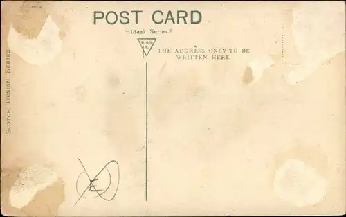 Ak Burntisland Schottland, Entrance to Links