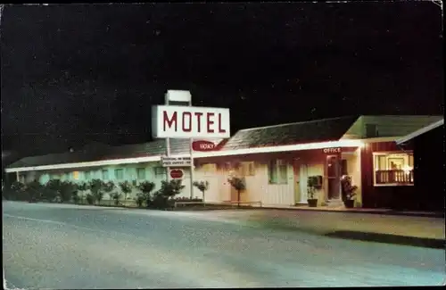Ak Placerville Kalifornien USA, Broadway Motel, 1244 Broadway