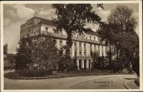 Ak Bernburg an der Saale, Kurhotel