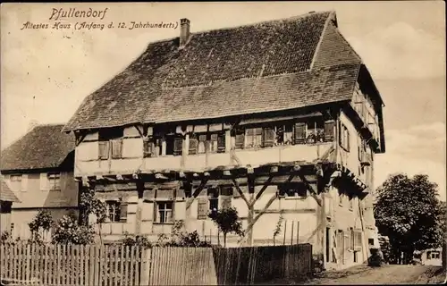 Ak Pfullendorf in Baden Württemberg, Ältestes Haus