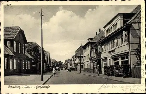 Ak Rotenburg an der Wümme, Großestraße