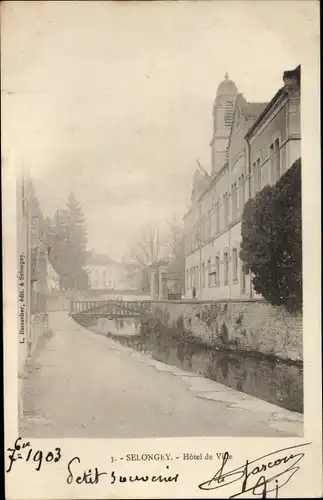 Ak Selongey Cote d'Or, Hotel de Ville