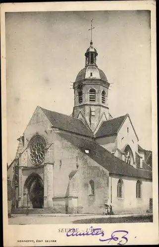 Ak Seurre Cote d'Or, L'Eglise