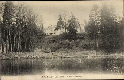 Ak Châtillon sur Seine Côte d’Or, Chateau Marmont