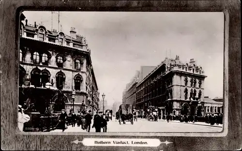 Passepartout Ak London City, Holborn Viaduct