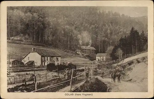 Ak Colas Lothringen Vosges, Blick auf den Ort