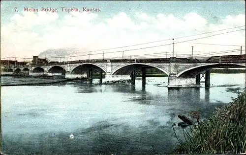 Ak Topeka Kansas City USA, Melan Bridge