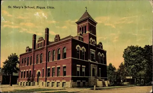 Ak Piqua Ohio USA, St. Mary's School