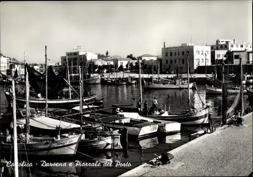 Ak Cattolica Emilia Romagna, Dock, Hafenplatz