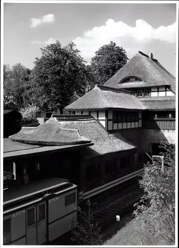 Foto Berlin Zehlendorf Dahlem, Bert Sass, U-Bahnhof Dahlem Dorf