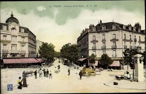 Ak Dijon Côte d'Or, Avenue de la Gare