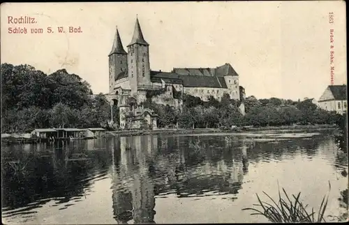 Ak Rochlitz an der Mulde, Schloss