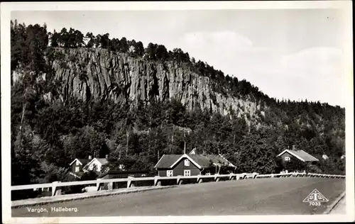 Ak Vargön Schweden, Halleberg