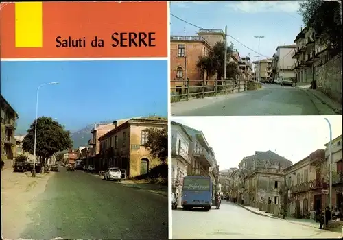 Ak Serre Campania, Via Nazionale, Via XX Settembre, Via Roma