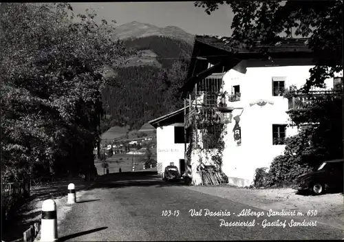 Ak Passeier Passiria Südtirol, Gasthof Sandwirt