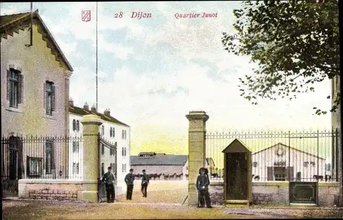 Ak Dijon Côte d'Or, Quartier Junot, Kaserne
