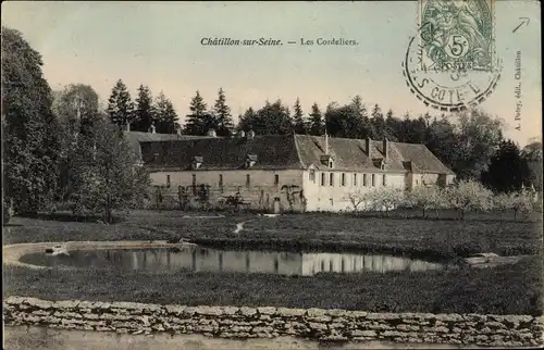 Ak Châtillon sur Seine Côte d’Or, Les Cordeliers