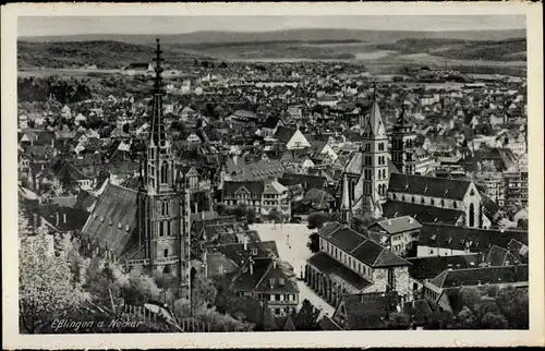 Ak Esslingen am Neckar, Gesamtansicht