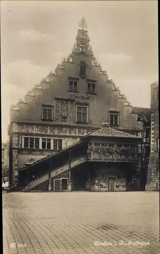 Ak Lindau am Bodensee Schwaben, Rathaus