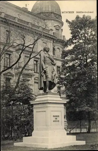 Ak München, Schillerdenkmal