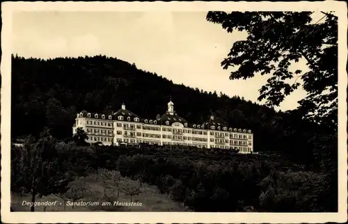 Ak Deggendorf im Bayerischen Wald Niederbayern, Sanatorium am Hausstein